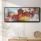 City Night II  - Floater Framed Canvas Print