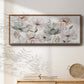 Blushing Garden - Floater Framed Canvas Print