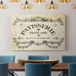 Antique French Label I - Canvas Art Print