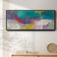 Loop I - Floater Framed Canvas Print