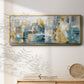 City Views I - Floater Framed Canvas Print
