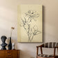 Magnolia Sketch II - Canvas Art Print
