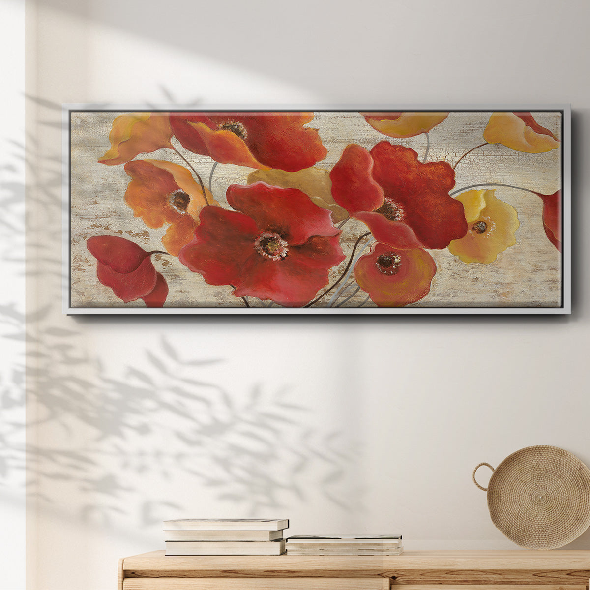 Flanders Fields - Floater Framed Canvas Print