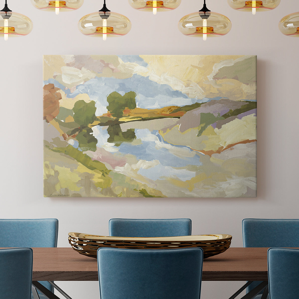 Uplands I - Canvas Art Print