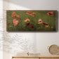 The Wild Bunch - Floater Framed Canvas Print