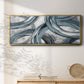Ring Around - Floater Framed Canvas Print