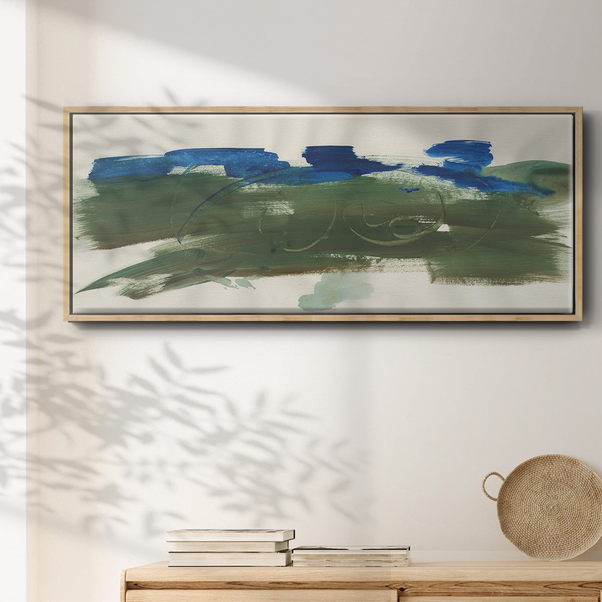Mirages II - Floater Framed Canvas Print