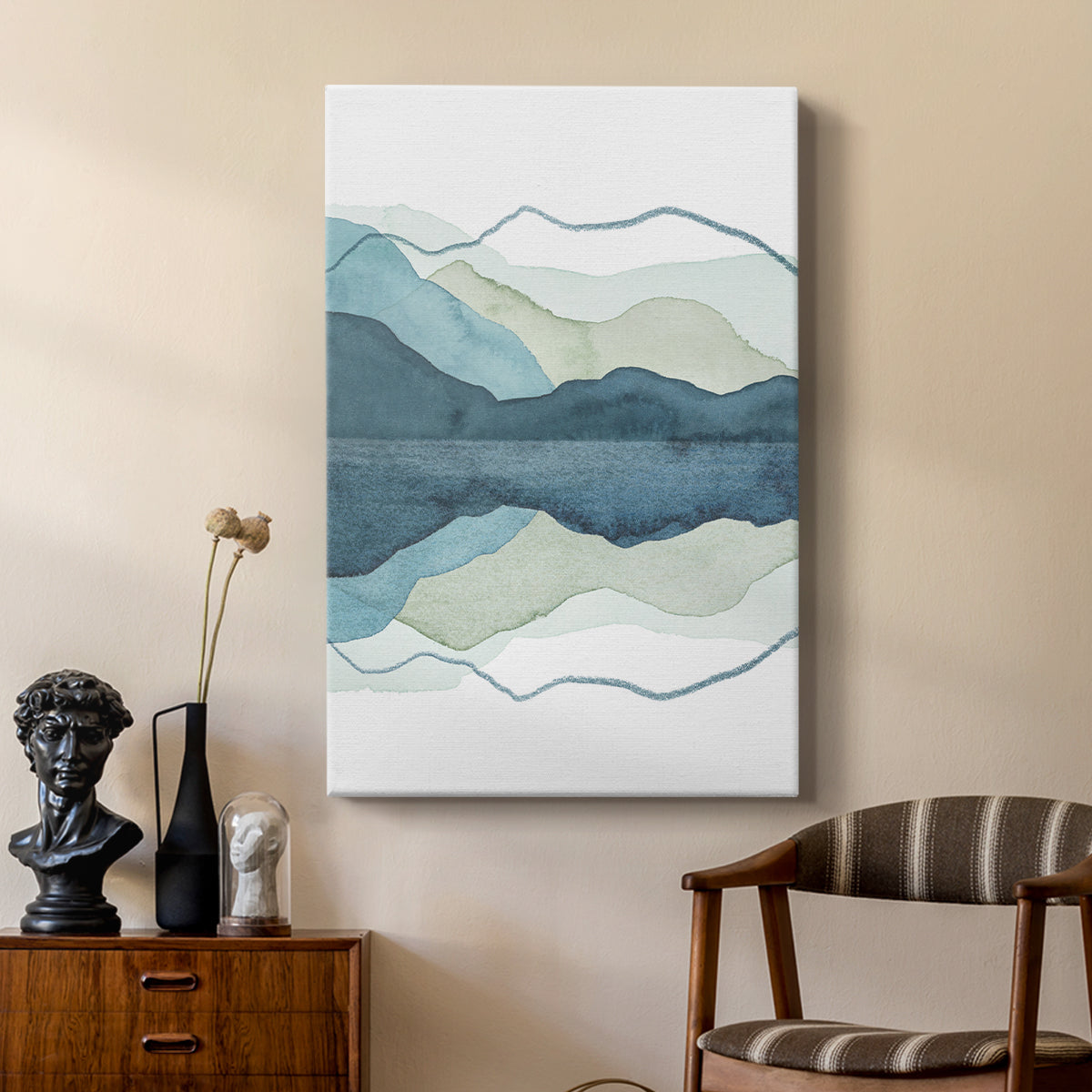 Icicle Range I - Canvas Art Print