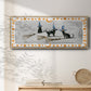 Black Cat Collection D - Floater Framed Canvas Print