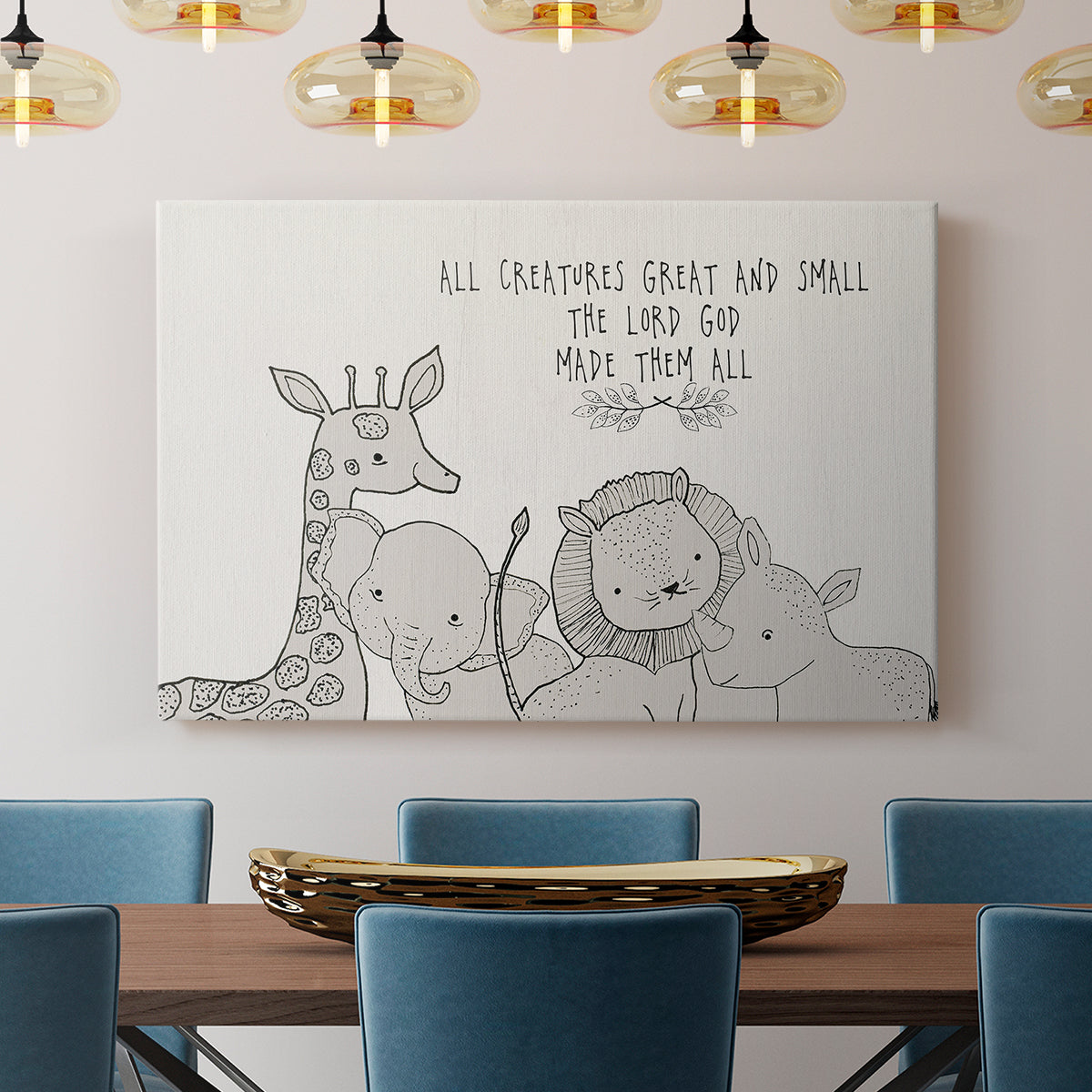All Creatures - Canvas Art Print