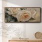 La Roseraie I - Floater Framed Canvas Print