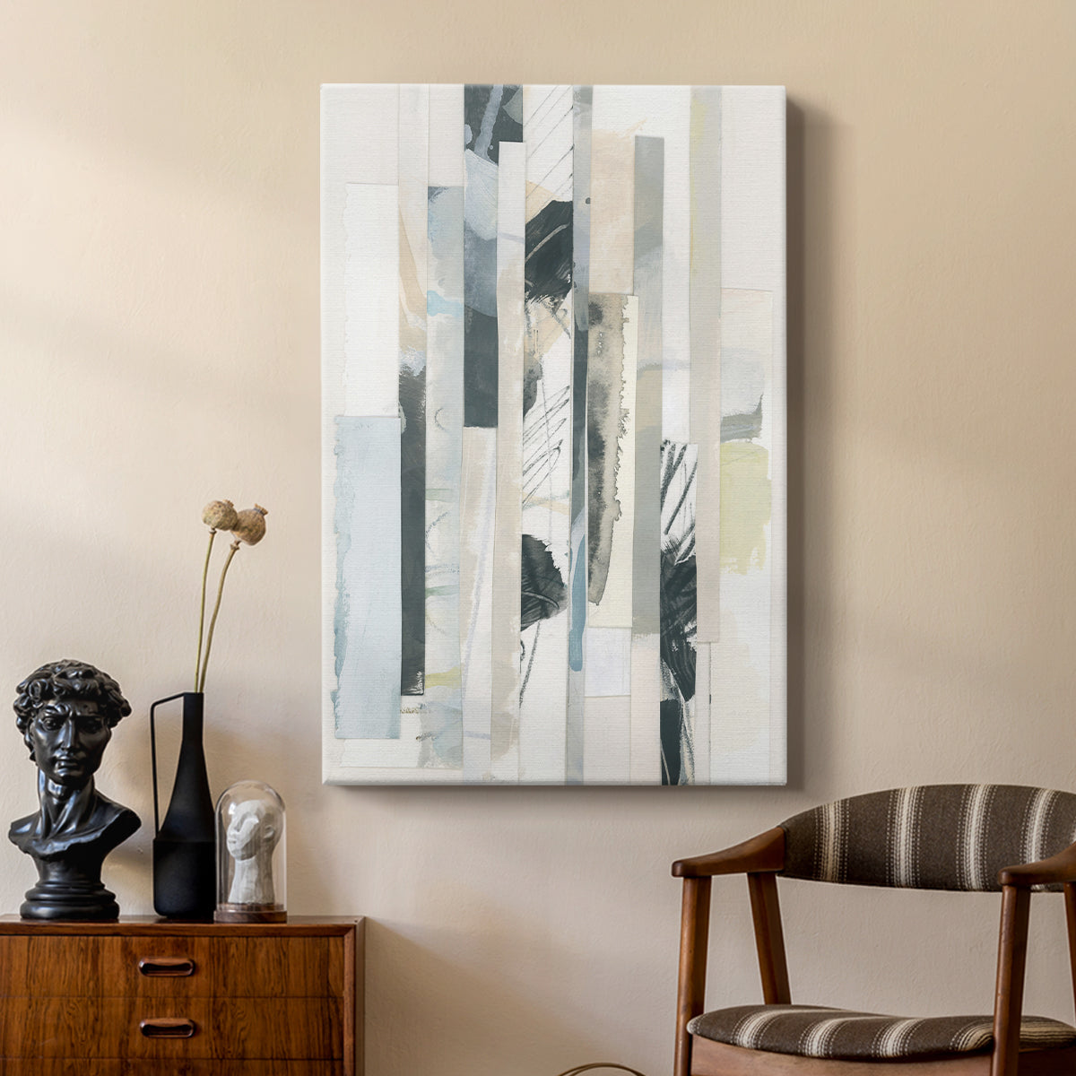 Paper Strata II - Canvas Art Print