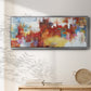 City Night II  - Floater Framed Canvas Print
