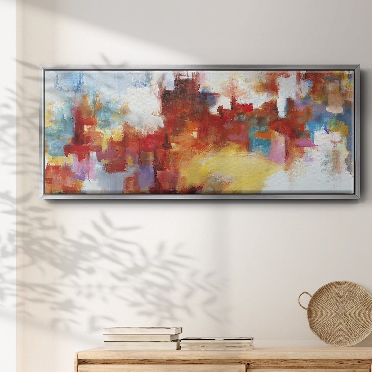 City Night II  - Floater Framed Canvas Print