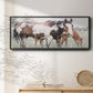 Grazin' - Floater Framed Canvas Print