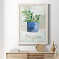 Potted Oregano - Premium Canvas Framed in Barnwood - Ready to Hang