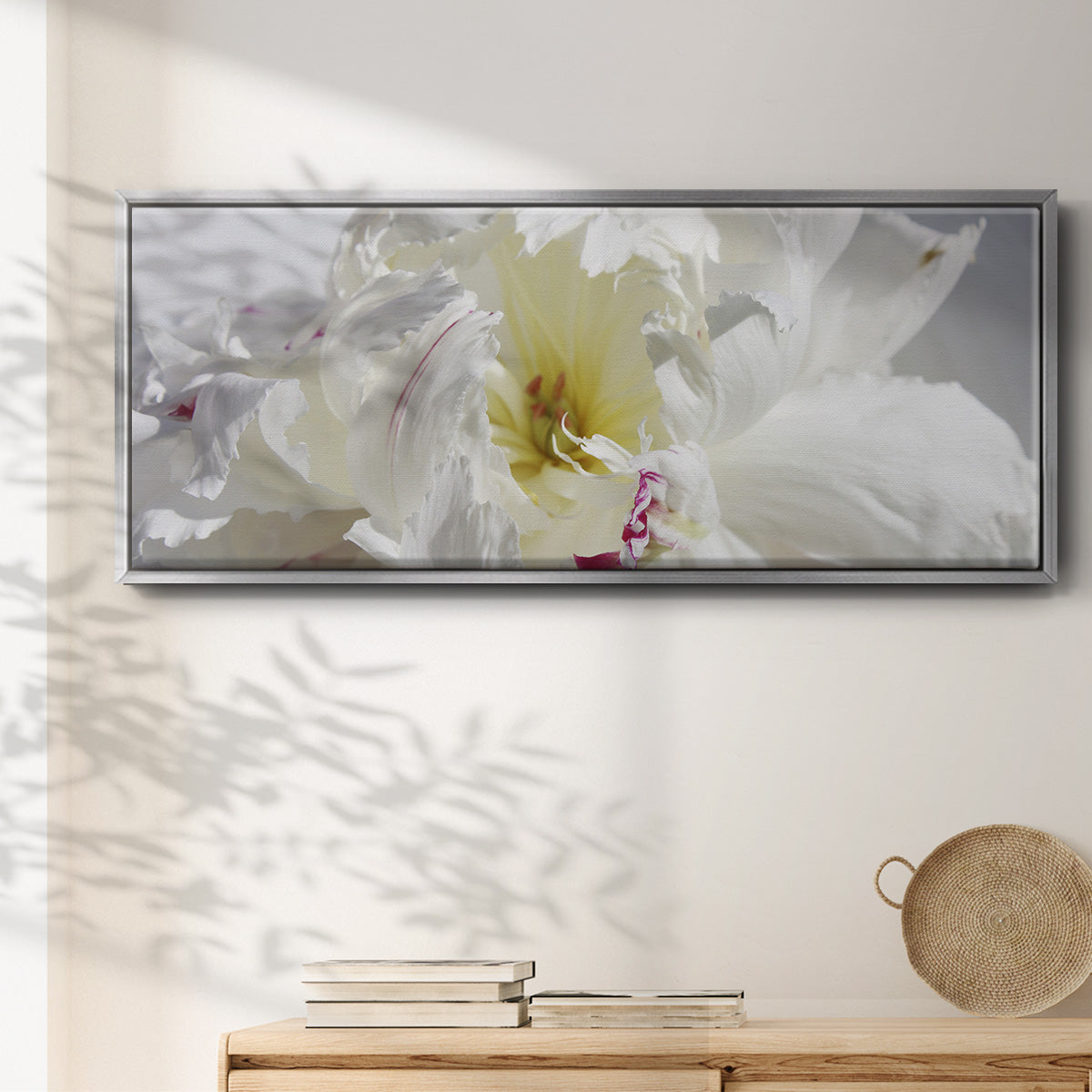 Breathless IV - Floater Framed Canvas Print