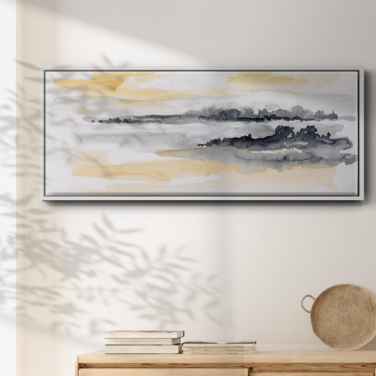 Whispering Wind II - Floater Framed Canvas Print