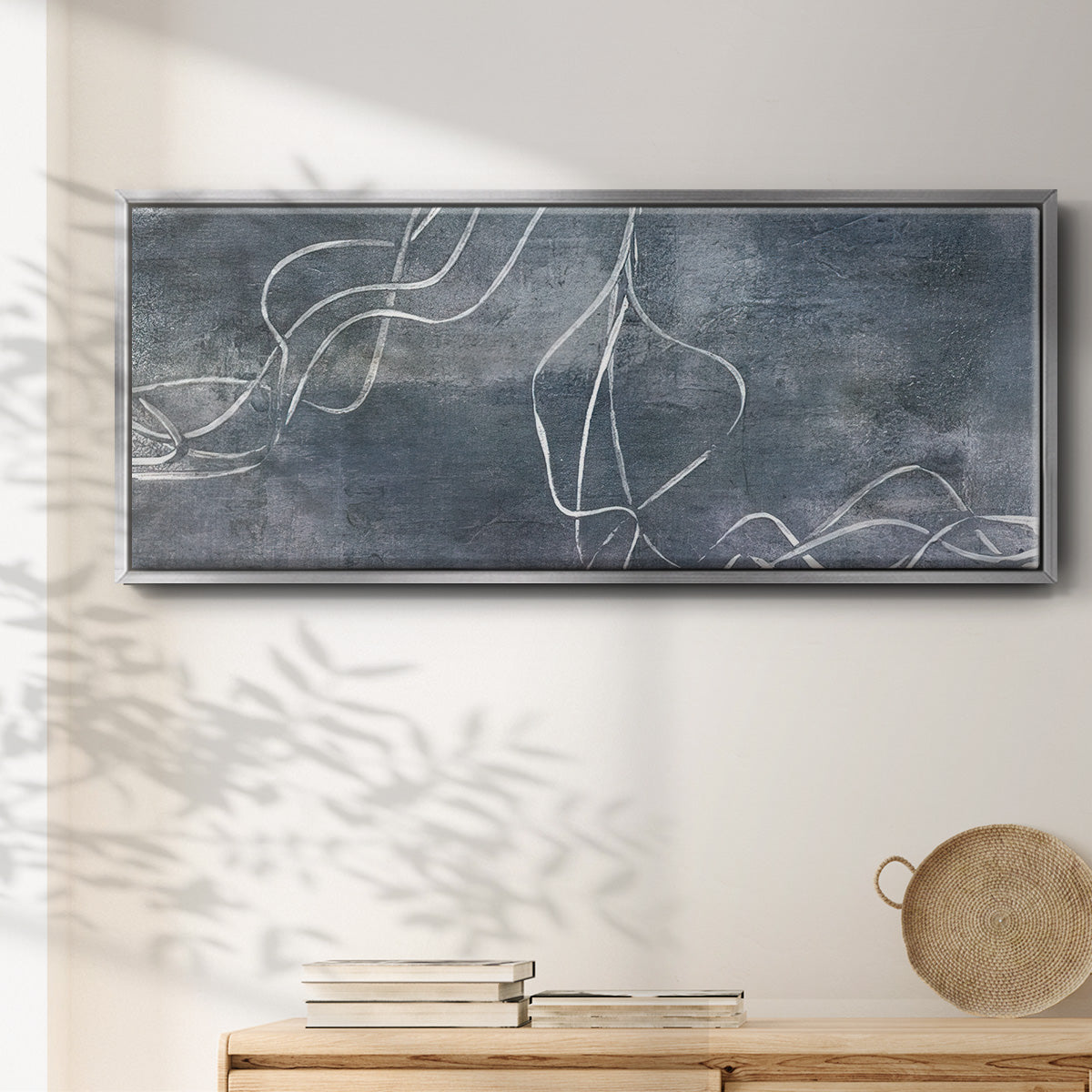 Organic Lining  I  - Floater Framed Canvas Print