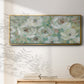 Pastel Symphony - Floater Framed Canvas Print