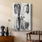 Grey Scribbles II - Canvas Art Print