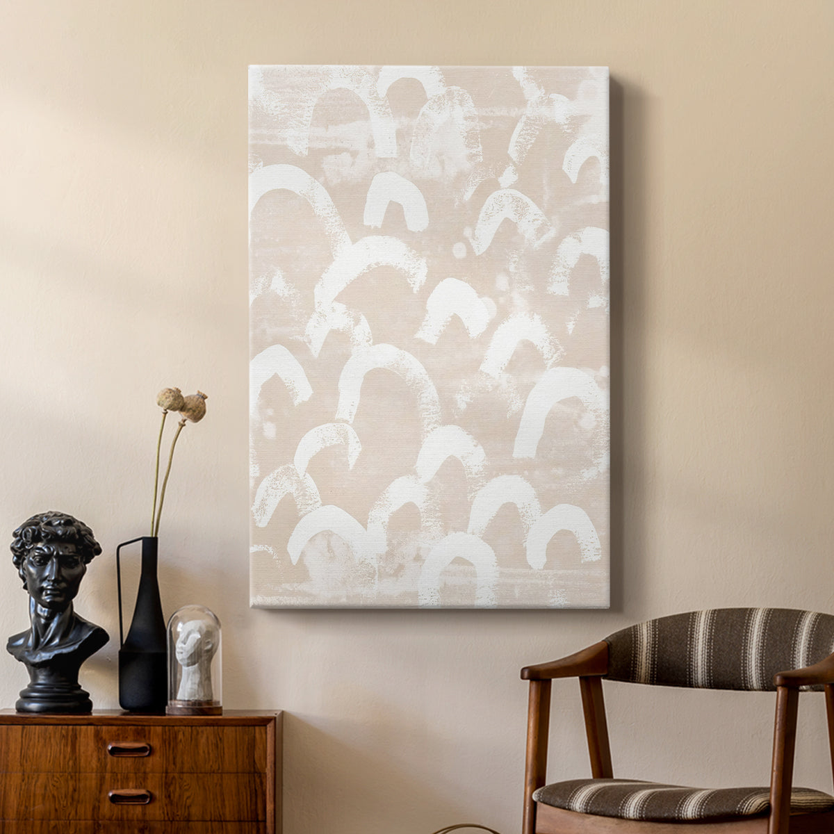 Earth Etching II - Canvas Art Print