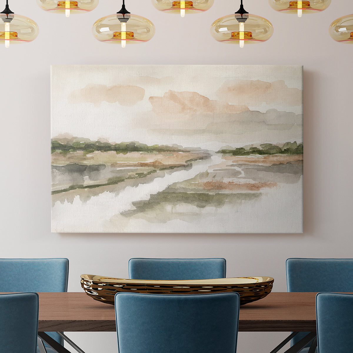 Moody Sunset - Canvas Art Print