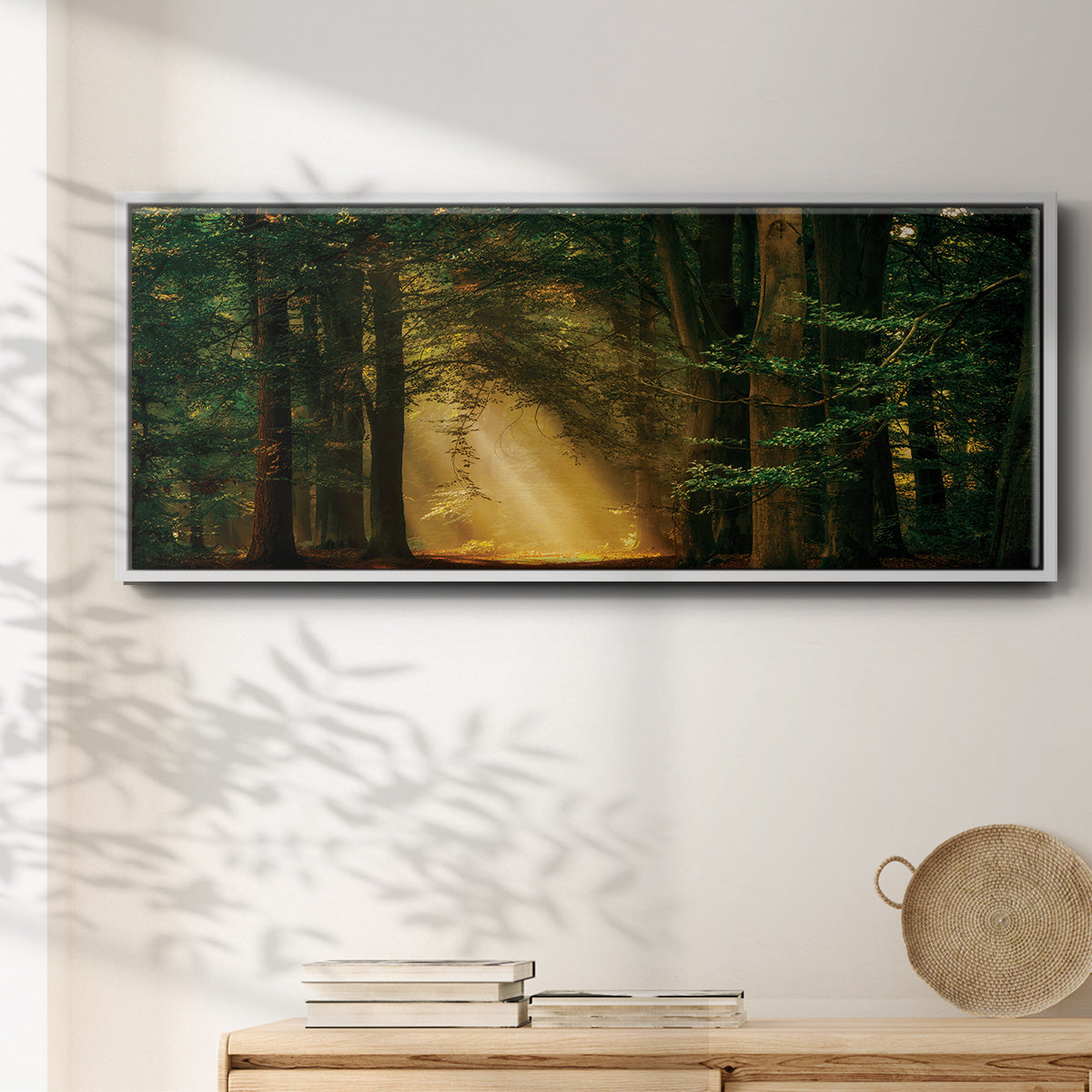 Shine On - Floater Framed Canvas Print