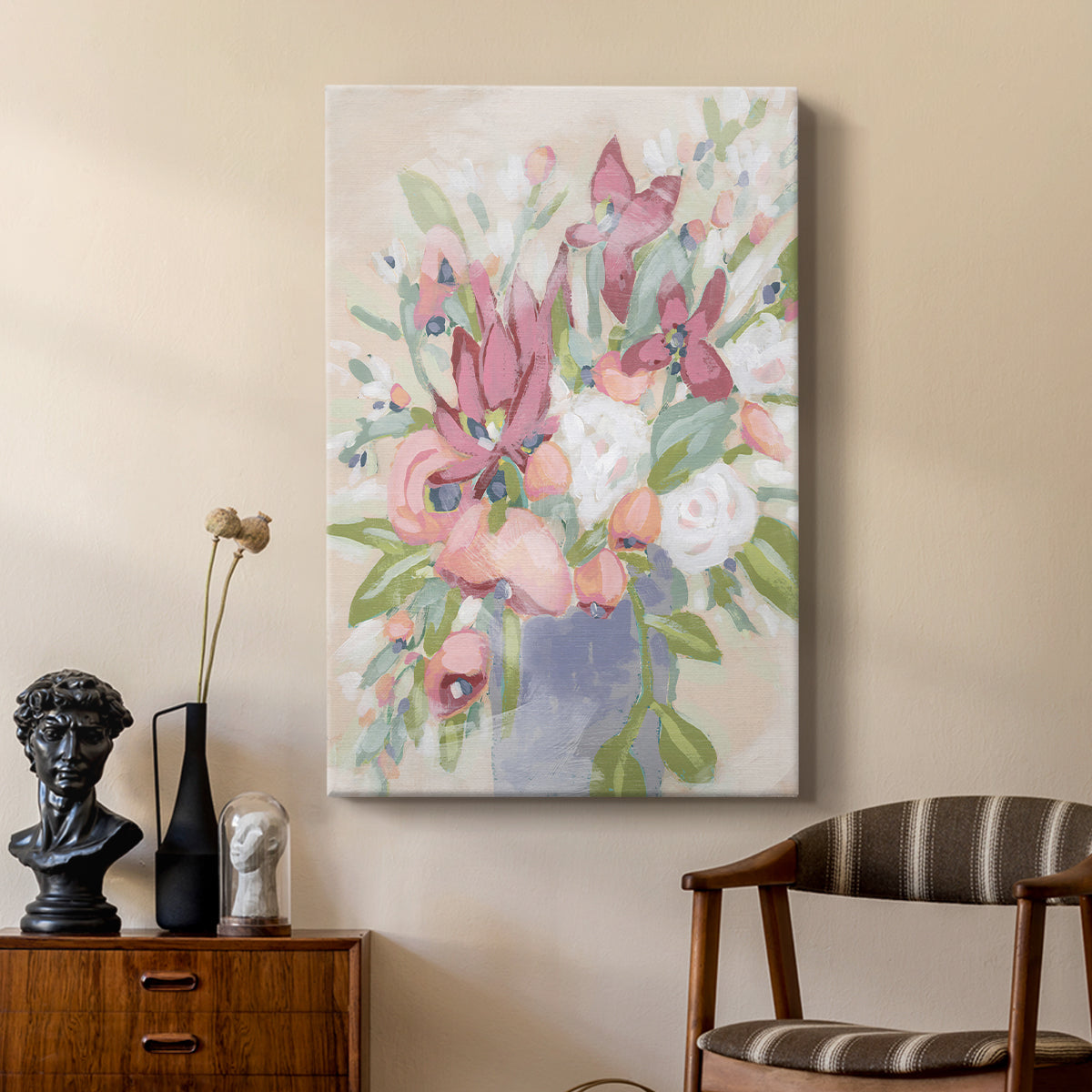 Blush Array I - Canvas Art Print