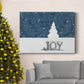 Joy Snowflake - Premium Gallery Wrapped Canvas  - Ready to Hang