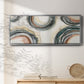 Elasticity - Floater Framed Canvas Print