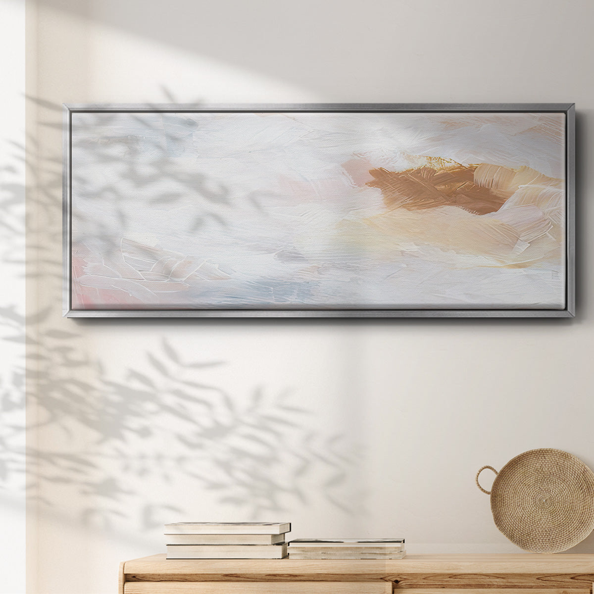 Dusk Clouds II - Floater Framed Canvas Print