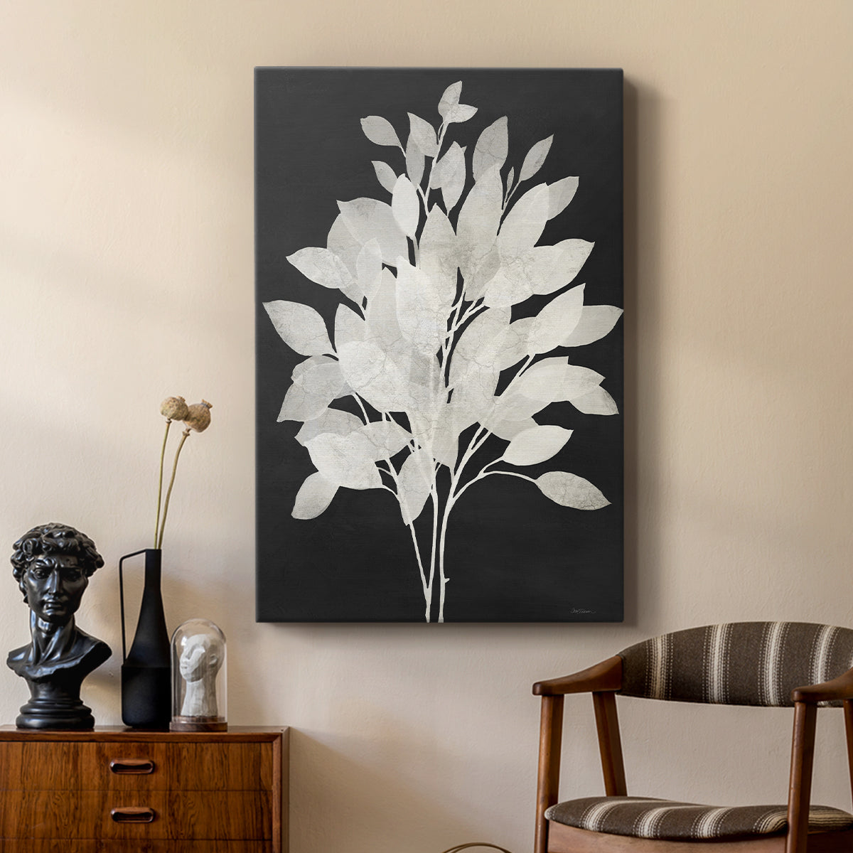 Misty Branches I - Canvas Art Print