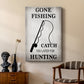 Gone Fishing - Canvas Art Print