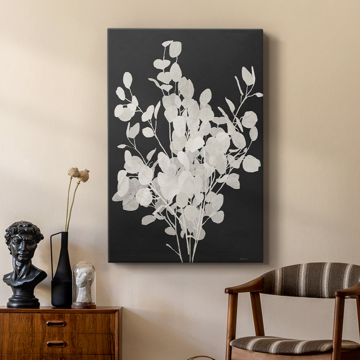 Misty Branches II - Canvas Art Print