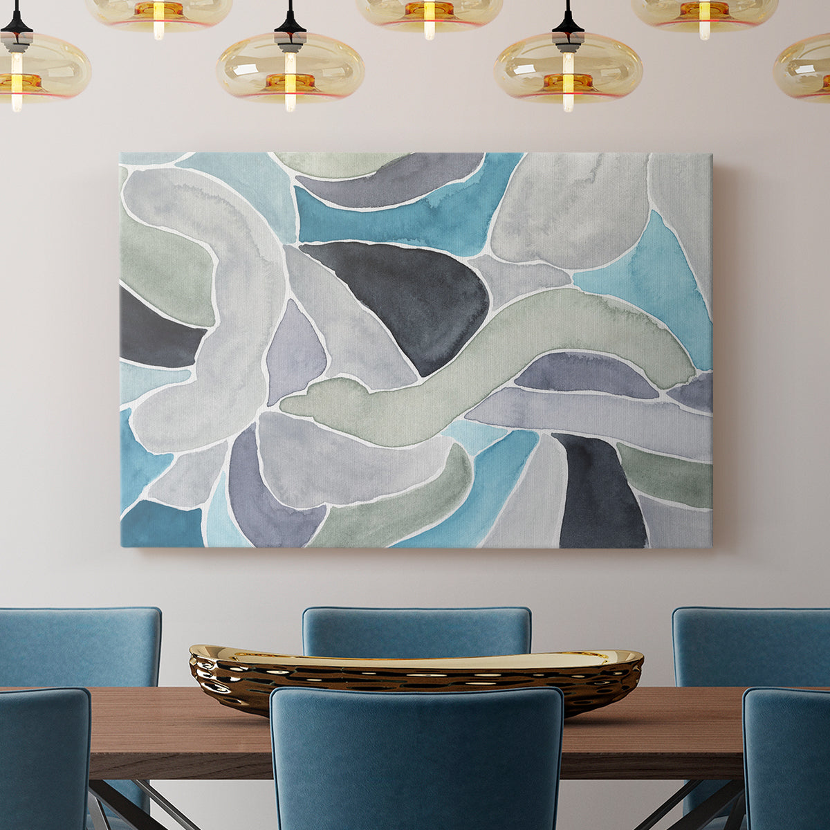 Subtle Billows II - Canvas Art Print