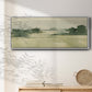 Watercolor Pasture I - Floater Framed Canvas Print