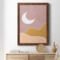 Sedona Moon - Barnwood Framed Canvas Print