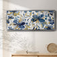 Golden Indigo - Floater Framed Canvas Print