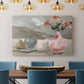 Vase of Pink Flowers VI - Canvas Art Print