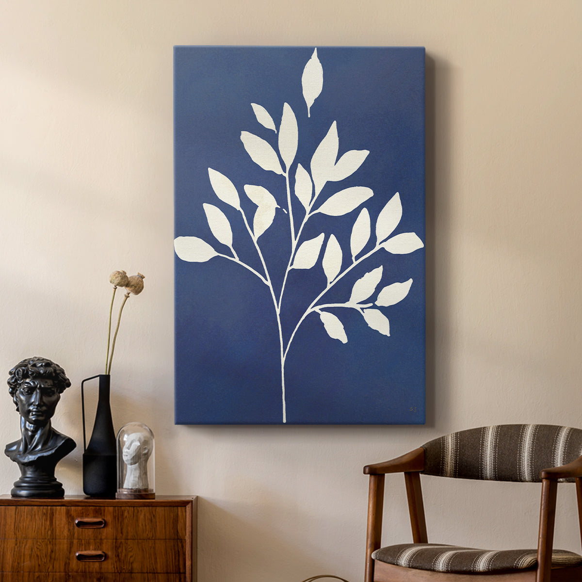 Night Sky Silhouette I - Canvas Art Print