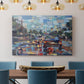 Red Traffic - Canvas Art Print