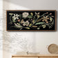 Pressed Flowers II - Floater Framed Canvas Print