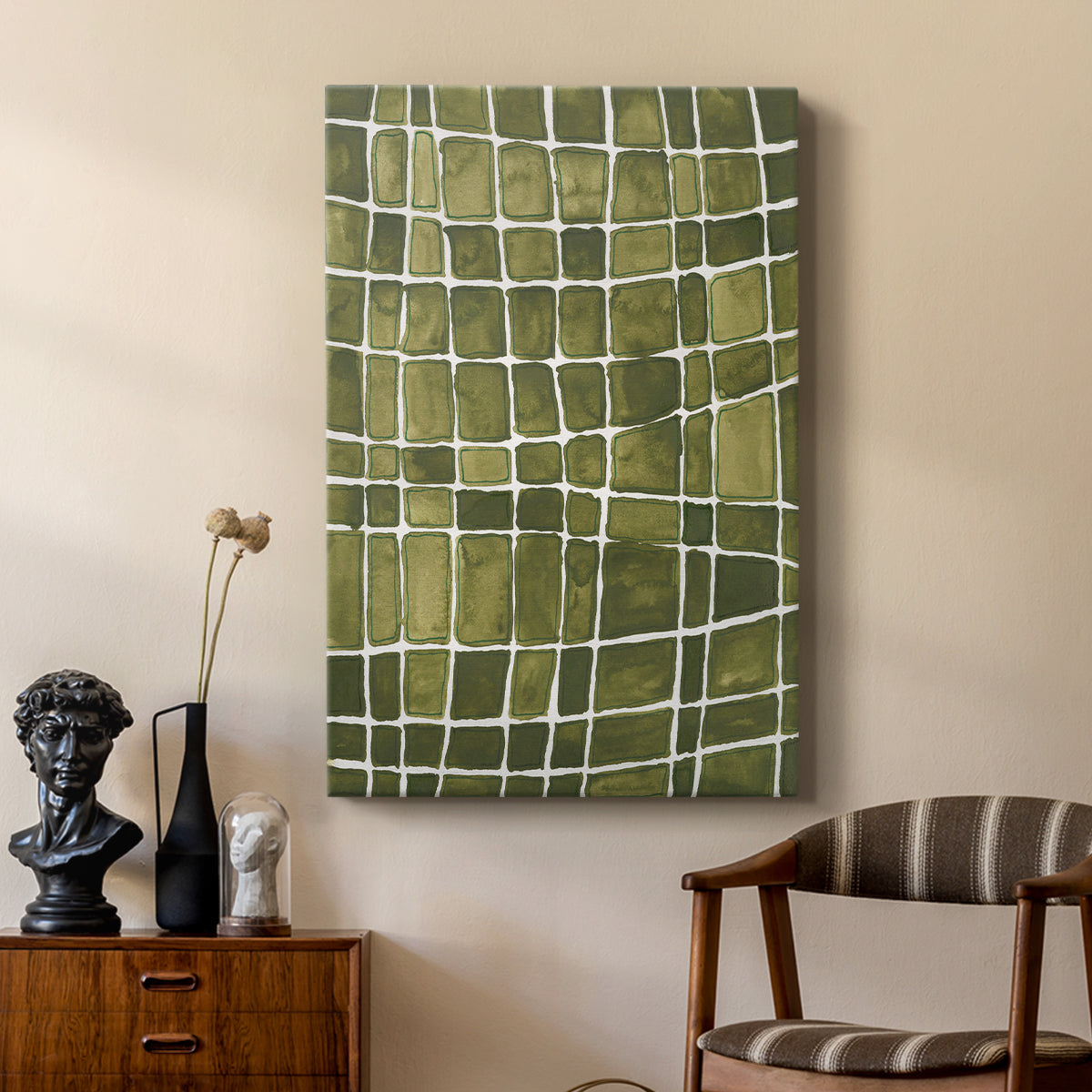 Square Bluff II - Canvas Art Print