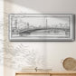Pont Alexandre III - Floater Framed Canvas Print