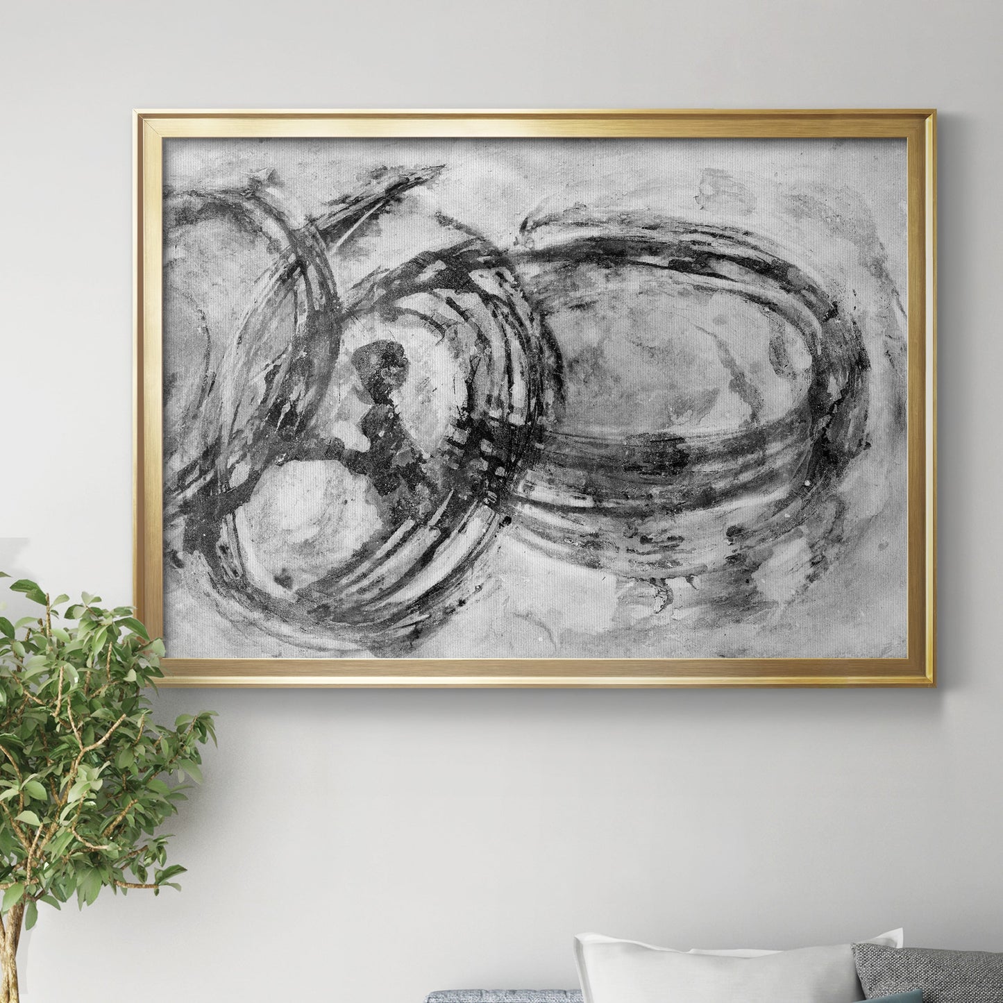 Infinity Rings II Premium Classic Framed Canvas - Ready to Hang