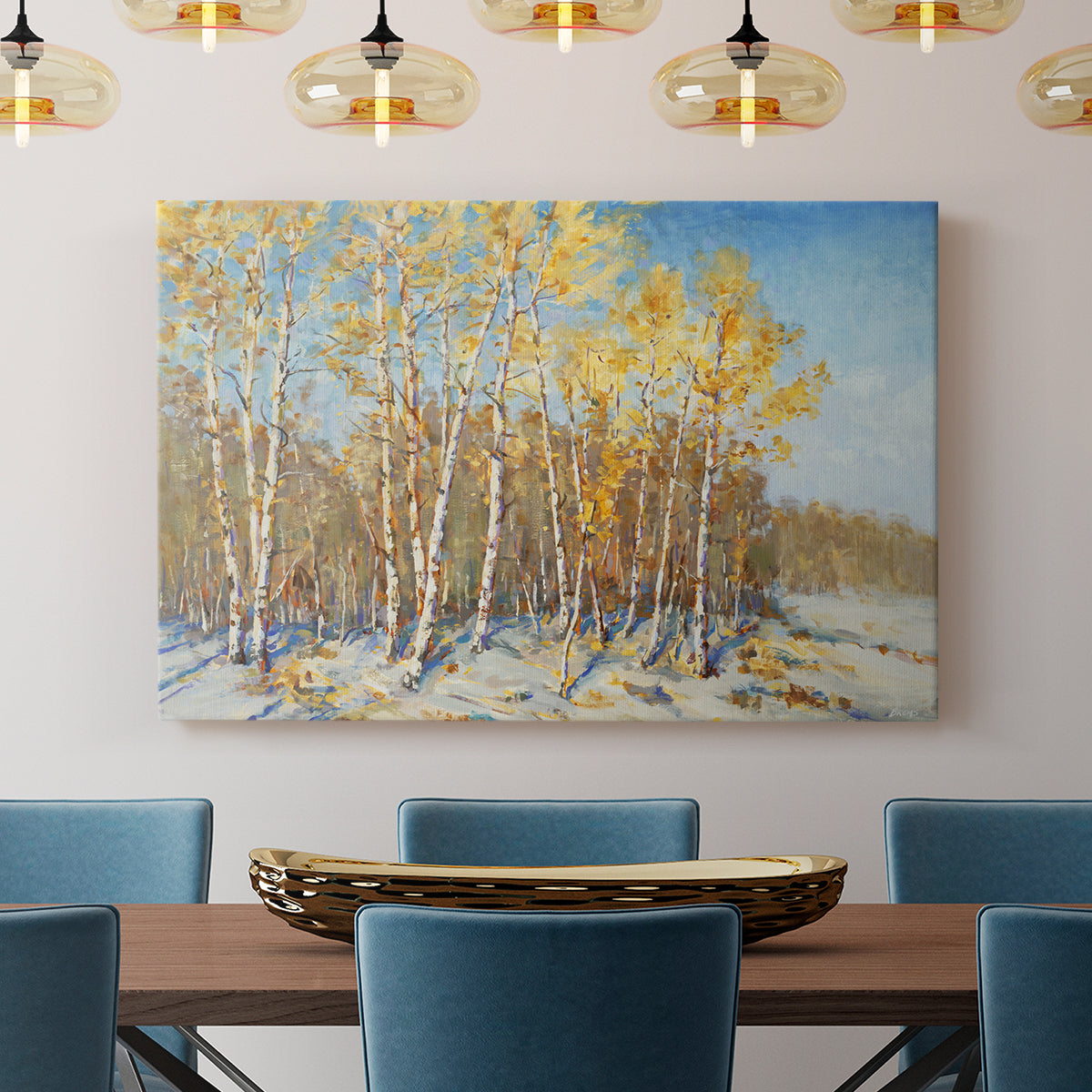 Autumn Trees - Canvas Art Print