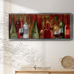 Wine Tasting - Floater Framed Canvas Print