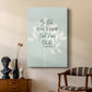 Be Still - Canvas Art Print
