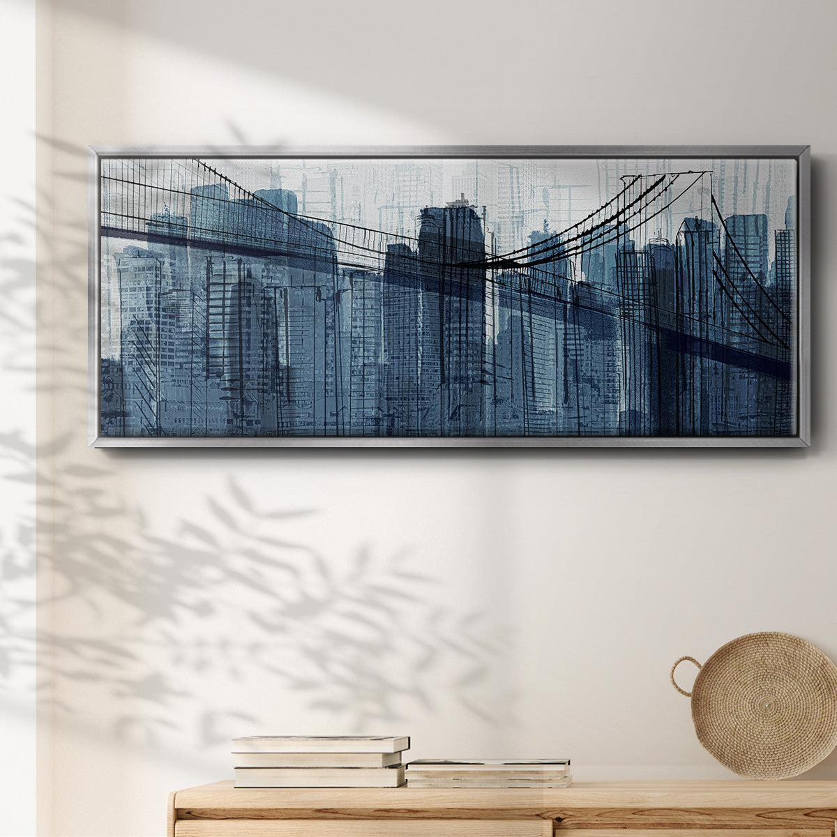 The Other Side - Floater Framed Canvas Print